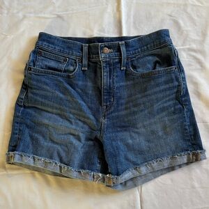 J. Crew women’s denim shorts cuffed size 26